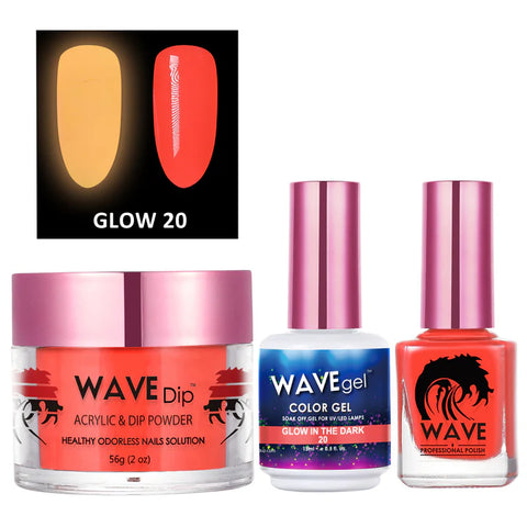 WAVEGEL NEW GLOW IN DARK TRIO 20