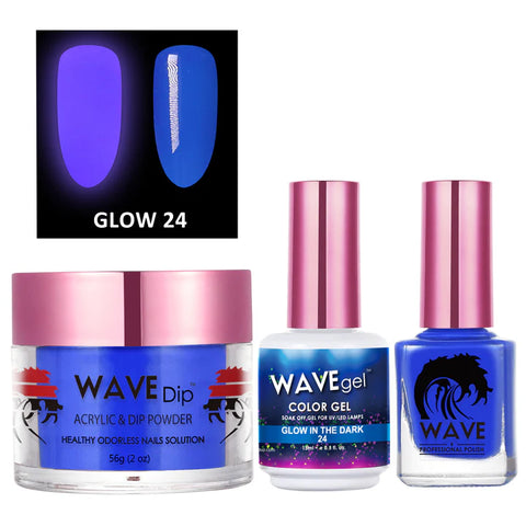 WAVEGEL NEW GLOW IN DARK TRIO 24