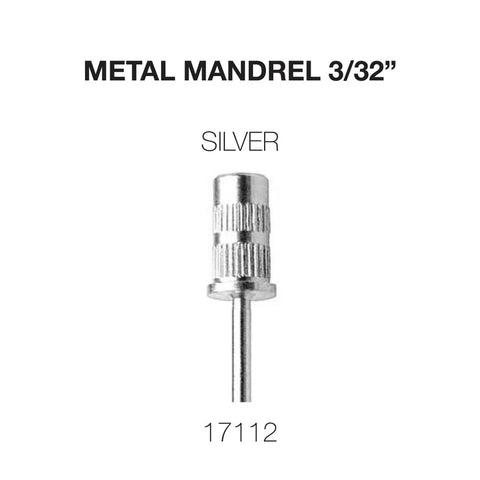 Metal Mandrel Silver 3/32"