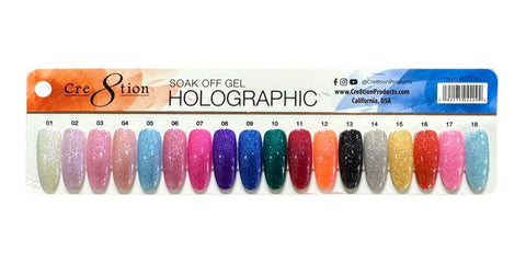 CRE8TION HOLOGRAPHIC GEL