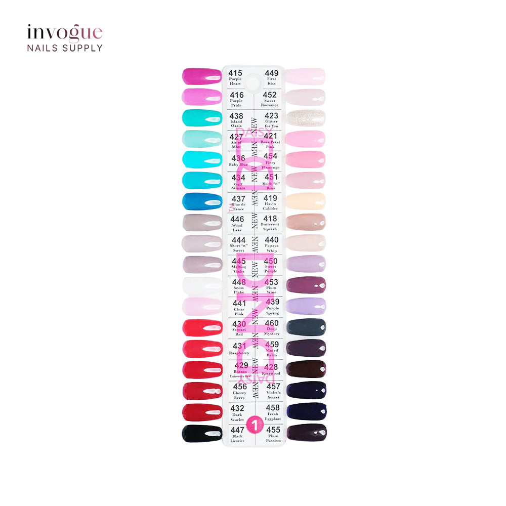 DND Duo color swatches set #01