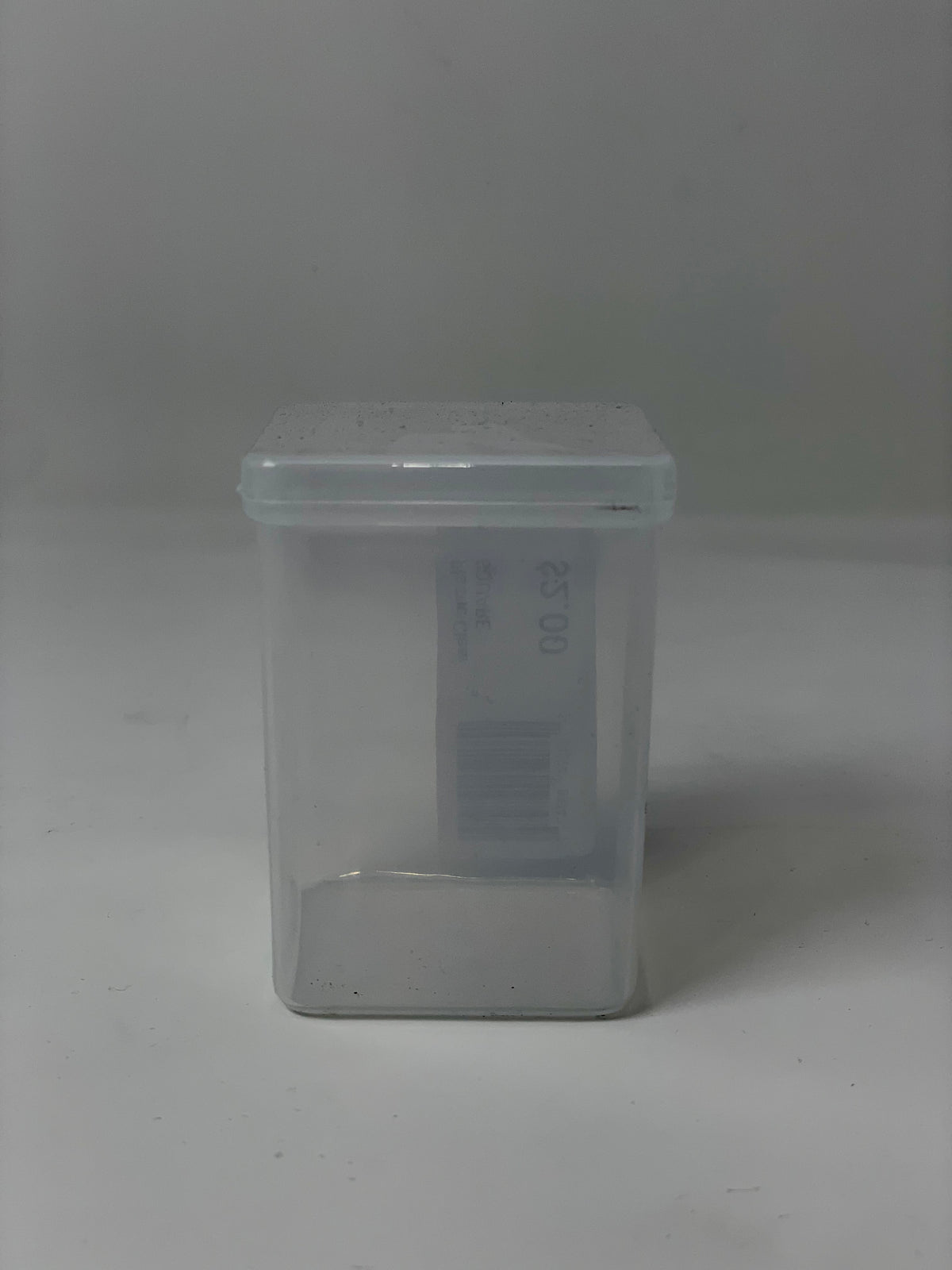 Plastic Clear Container Storage